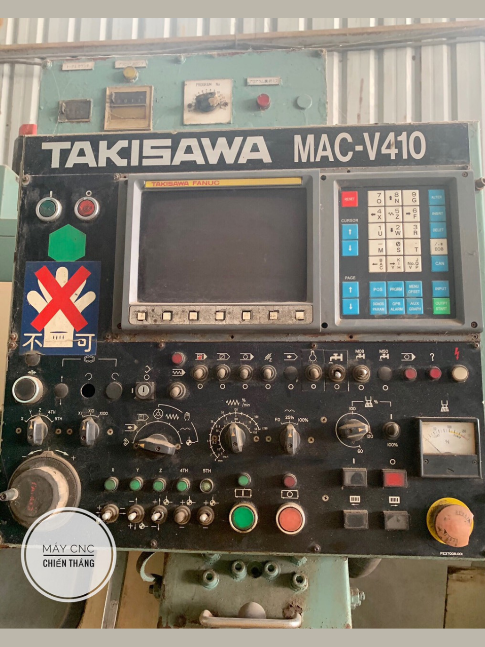 Máy phay Takisawa MAC-V410